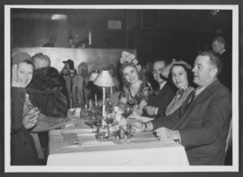 Photograph of Harold and Geraldine Stocker at Topsy's Nite Club, Southgate, California, circa 1940-1950s
