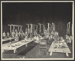 Photograph of Mayme Stocker's birthday party, Las Vegas, circa 1950-1960
