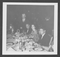 Photograph of Harold Stocker, Morry King, and Ava Gardner, Las Vegas, circa 1950-1960s