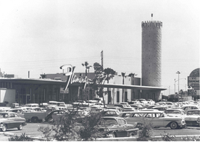 Photograph of the Flamingo Hotel, Las Vegas, Nevada, circa mid-1950s-early 1960s