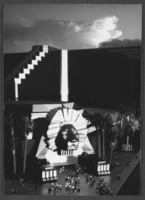 Photograph of the southeast entrance of the MGM Grand Las Vegas, Las Vegas, Nevada, circa 1993-1994