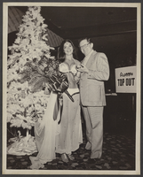 Photograph of Karen Cardinali and Lee Fisher at the Aladdin Hotel, Las Vegas, Nevada, December 3, 1975