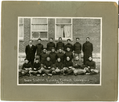 Photograph of the South-Central Colorado Football championship team, 1915
