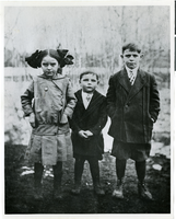 Photograph of Merle Clark, Wilbur Clark and Harold Clark, circa 1912-1914