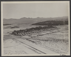 Photograph of mobile home park near Nellis Air Force Base, Nevada, June 5,  1973