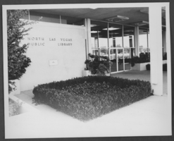 Photograph of the exterior of the North Las Vegas Library, ca. late 1960s