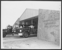 Photograph of the Morris R. Weir Memorial Fire Station, North Las Vegas, circa 1960s-1970s