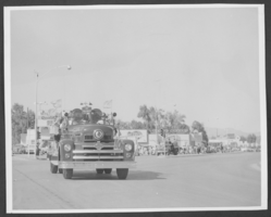 Photograph of a fire truck, North Las Vegas , May 11, 1958