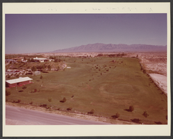 Photograph of the Par 3 golf course and clubhouse, North Las Vegas, circa 1960-1970