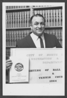 Photograph of Councilman Jack Petitti, North Las Vegs, January 6, 1964