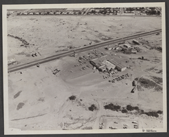 Aerial photograph of the Silver Nugget Casino, North Las Vegas, June 5, 1973