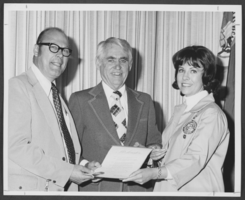 Photograph of Mayor Oran Gragson for National Hospital Week, Las Vegas, May 1975