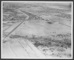 Aerial photograph of Kiel Ranch, Las Vegas, circa early 1970s
