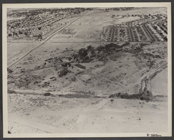 Aerial photograph of Kiel Ranch, North Las Vegas, circa 1974