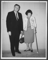 Photograph of Shelby Ostensen and Mrs. Lois Craig, Las Vegas, November 22, 1964