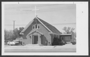 Photograph of Saint Christopher's Catholic Church, North Las Vegas, Nevada, September 3, 1959