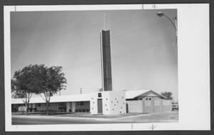 Photograph of the First Baptist Church, North Las Vegas, Nevada, circa 1960s