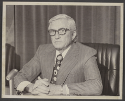 Photograph of Councilman C. R. Bud Cleland, Las Vegas, circa early 1970s