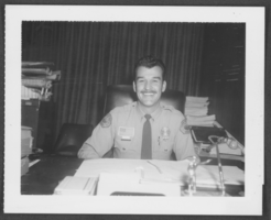 Photograph of Bill Tharp of the North Las Vegas Police Department, 1972