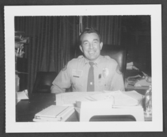 Photograph of Ed Padbury of the North Las Vegas Police Department, 1972