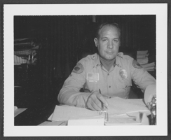 Photograph of Jerry Zohner of the North Las Vegas Police Department, 1972