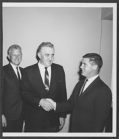 Photograph of William Taylor, Walter Baring and Frank Matthews, North Las Vegas, Nevada, circa 1960s