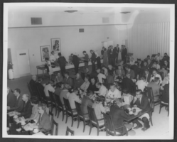 Photograph of people at a North Las Vegas Chamber of Commerce monthly luncheon, North Las Vegas, Nevada, circa 1960s