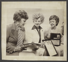 Photograph of the Betty Lee Lamping, Ruth Naylor, and Phyllis Crawley, Clark County, Nevada, May 13, 1976