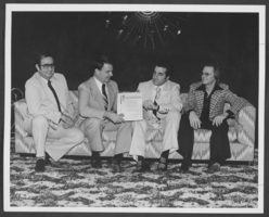 Photograph of Las Vegas Mayor William Briare and others, October 18, 1977