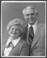 Photograph of Mayor Oran Gragson and his wife Bonnie, location unknown, circa 1980s