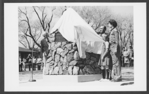 Photograph of Frank T. Crowe Memorial Park, Boulder City, Nevada, March 15, 1981