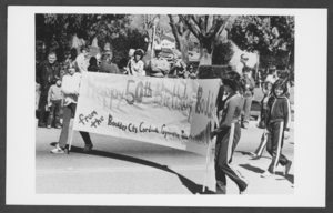 Photograph of a parade, Boulder City, Nevada, March 16, 1981