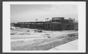 Photograph of Cashman Field construction, Las Vegas, circa 1983