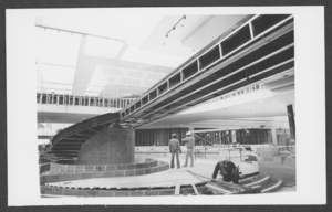 Photograph of Fashion Show Mall construction, December 23, 1980