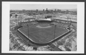 Photograph of Cashman Baseball Field, Las Vegas, October 30, 1983