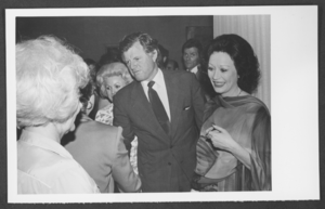 Photograph of Edward Kennedy and others, circa early 1980