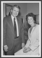 Photograph of Harry Reid and Judith Eaton, Las Vegas, 1981