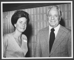 Photograph of Judith Eaton and Senator Floyd R. Lamb, Las Vegas, circa 1979