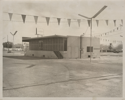 Photograph of a commercial building to be removed, North Las Vegas, circa 1960s