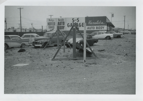 Photograph of commercial properties, North Las Vegas, circa 1960s
