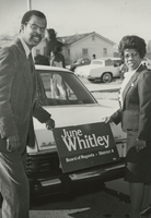 Photograph of Paul Meacham and June Whitely, January 14, 1984