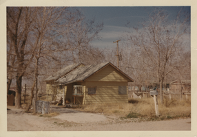 Photograph of a residential home in Las Vegas, Nevada, February 1966