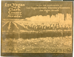 Photostat of a vineyard, Las Vegas, Nevada, circa 1928