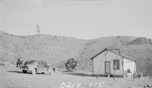 Photograph of Delamar School, Delamar, Lincoln County, Nevada, 1938.