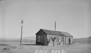 Photograph of Gold Point School, Gold Point, Esmeralda County, Nevada, 1938