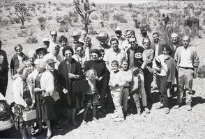 Film transparency of Historical Societies trip, Searchlight, Nevada, circa 1970