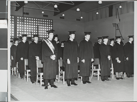 Slide of Nevada Southern University commencement, Las Vegas, June 3, 1964