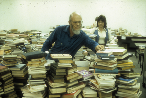 Slide of book sale, University of Nevada, Las Vegas, circa 1986