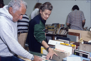 Slide of book sale, University of Nevada, Las Vegas, circa 1986