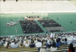 Slide of commencement exercises, University of Nevada, Las Vegas, circa 1970s